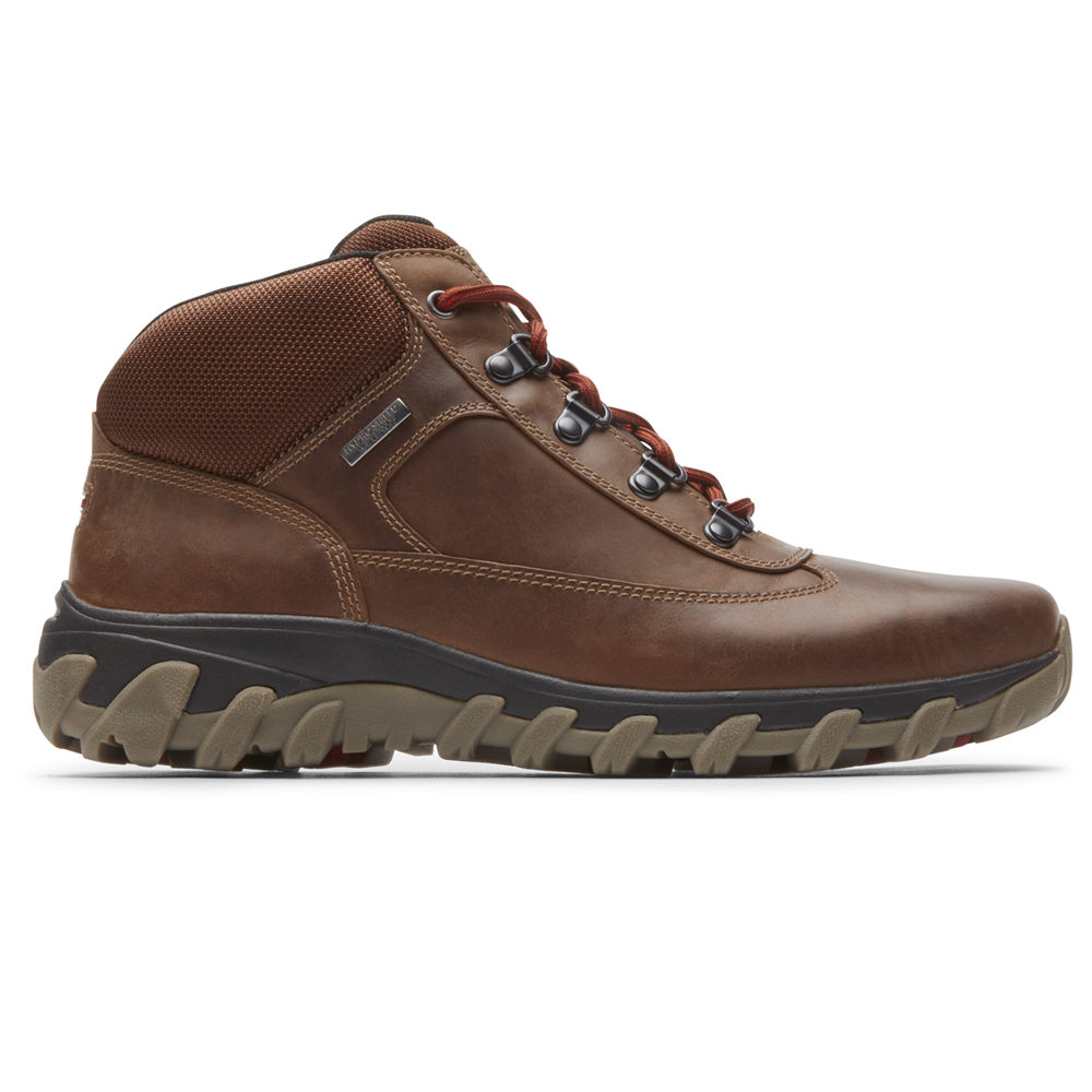 Rockport Mens Cold Springs Plus Waterproof Chukka - Boots Brown - ZYH960325